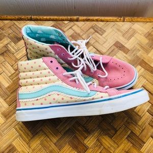 Vans Bo Peep hi top shoes